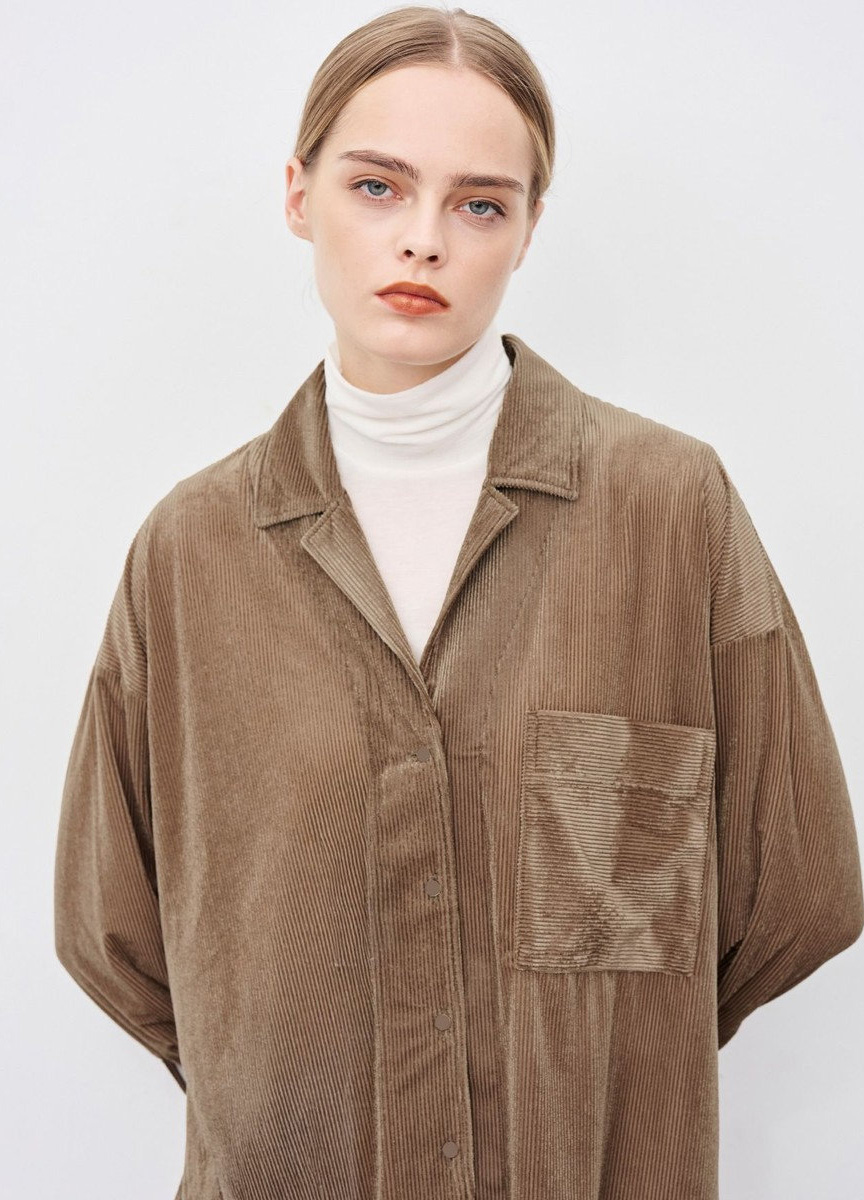 喀什米爾混紡高領上衣 